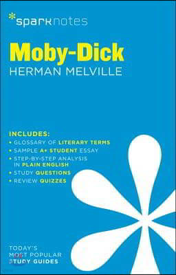 Moby-Dick Sparknotes Literature Guide: Volume 45
