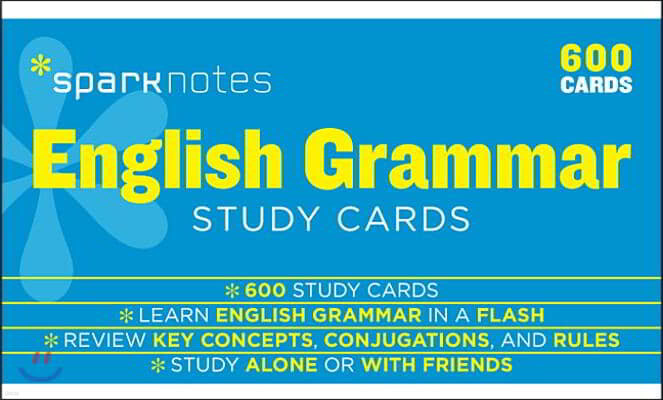 English Grammar Study Cards