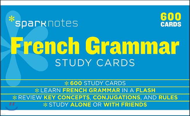 Sparknotes French Grammar Study Cards