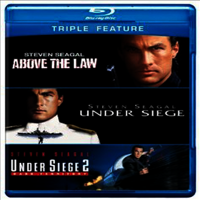 Above the Law / Under Siege / Under Siege 2 (Triple-Feature) (형사 니코/언더 시즈/언더 시즈2) (한글무자막)(Blu-ray) (2012)