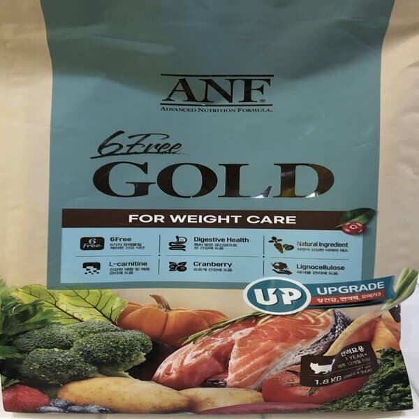 프로 ANF 갯식스 웨이트케어 고양이 반려묘 사료 1.8kg