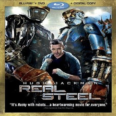 Real Steel ( ƿ) (ѱ۹ڸ)(Three-Disc Combo: Blu-ray/DVD + Digital Copy) (2011)