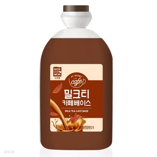 [녹차원] 밀크티카페베이스 1.8kg (대용량)