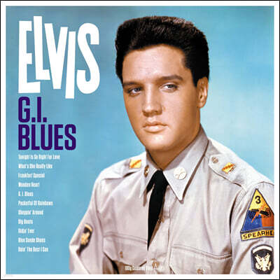 Elvis Presley (엘비스 프레슬리) — G.I. Blues 앨범 커버