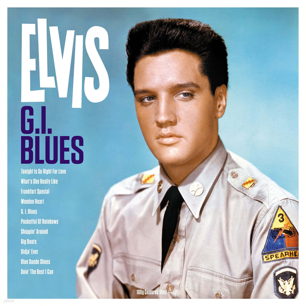 Elvis Presley (엘비스 프레슬리) - G.I. Blues [옐로우 컬러 LP]