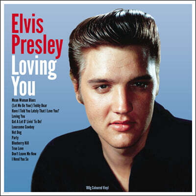 Elvis Presley (엘비스 프레슬리) — Loving You 앨범 커버