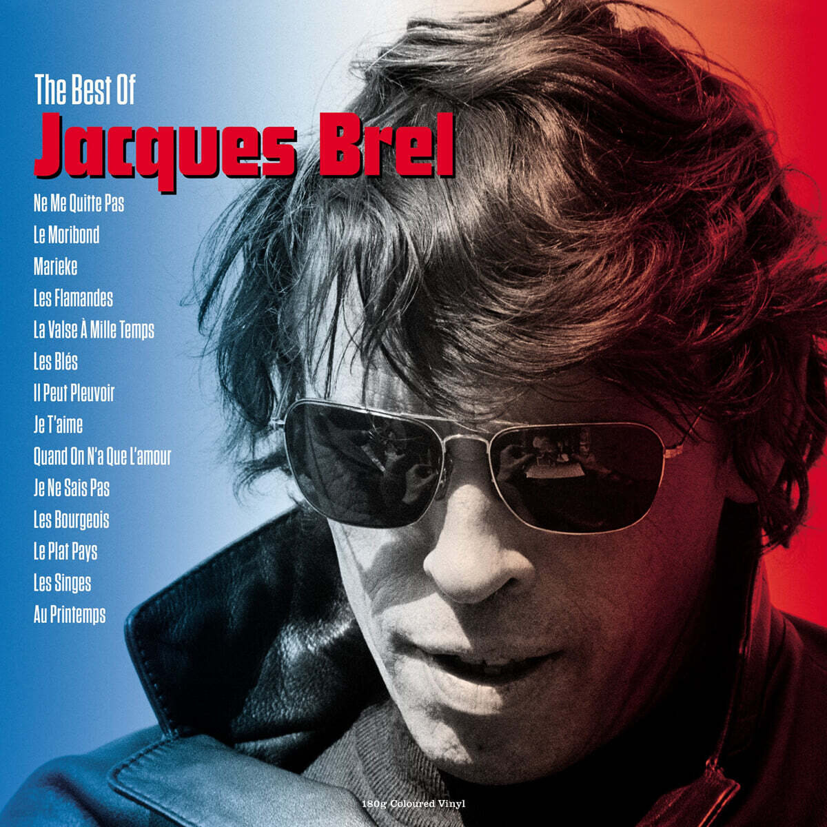 자크 브렐 베스트 모음집 (The Best Of Jacques Brel) [레드 컬러 LP]