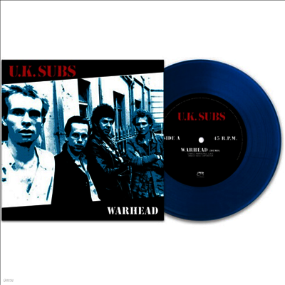 UK Subs — Warhead 앨범 커버