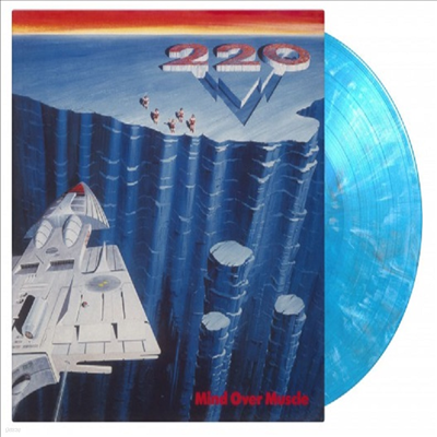 220 Volt - Mind Over Muscle (Ltd.)(180g)(Blue/White/Black Marbled Vinyl)(LP)