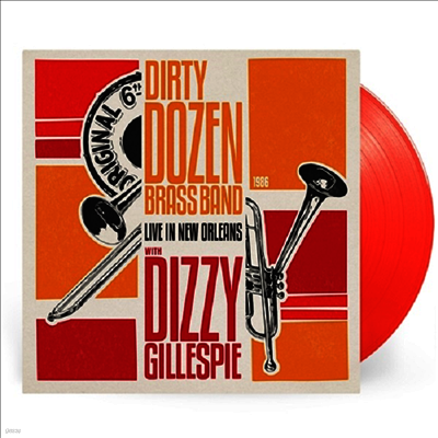 Dirty Dozen Brass Band with Dizzy Gillespie — Live In New Orleans 앨범 커버