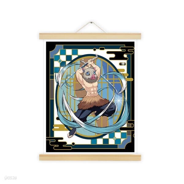 귀멸의칼날 캐릭터 보석십자수 행잉 이노스케 40X50