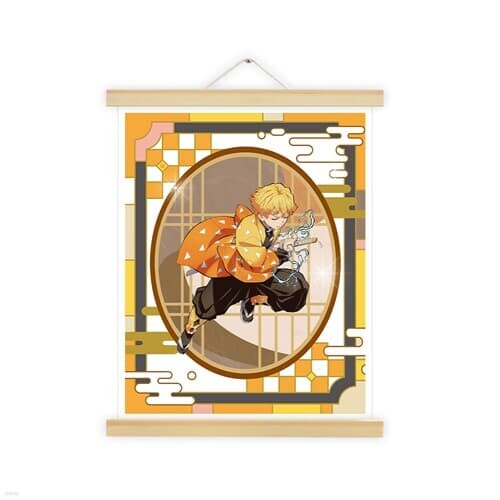 귀멸의칼날 캐릭터 DIY 보석십자수 행잉 젠이츠 40X50