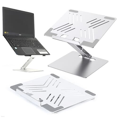 OMT 알루미늄 접이식 각도조절 노트북 거치대 태블릿거치대 활용