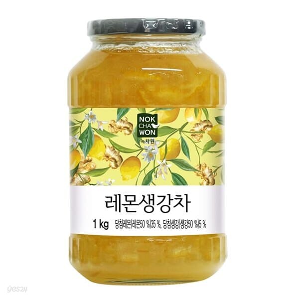 [녹차원] 레몬생강차 1KG