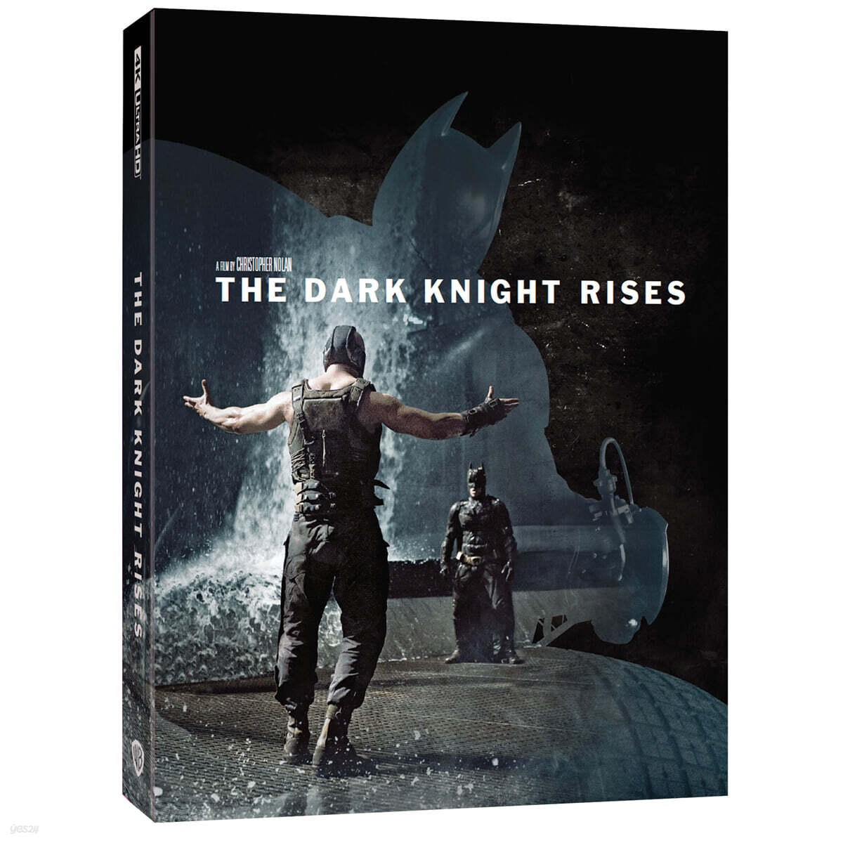 다크 나이트 라이즈 (3Disc 4K UHD+BD+보너스BD 스틸북  한정수량) : 블루레이