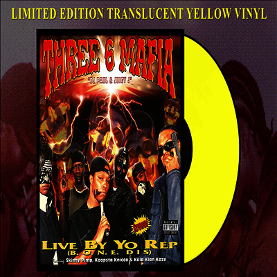 Three 6 Mafia — Live By Yo Rep 앨범 커버