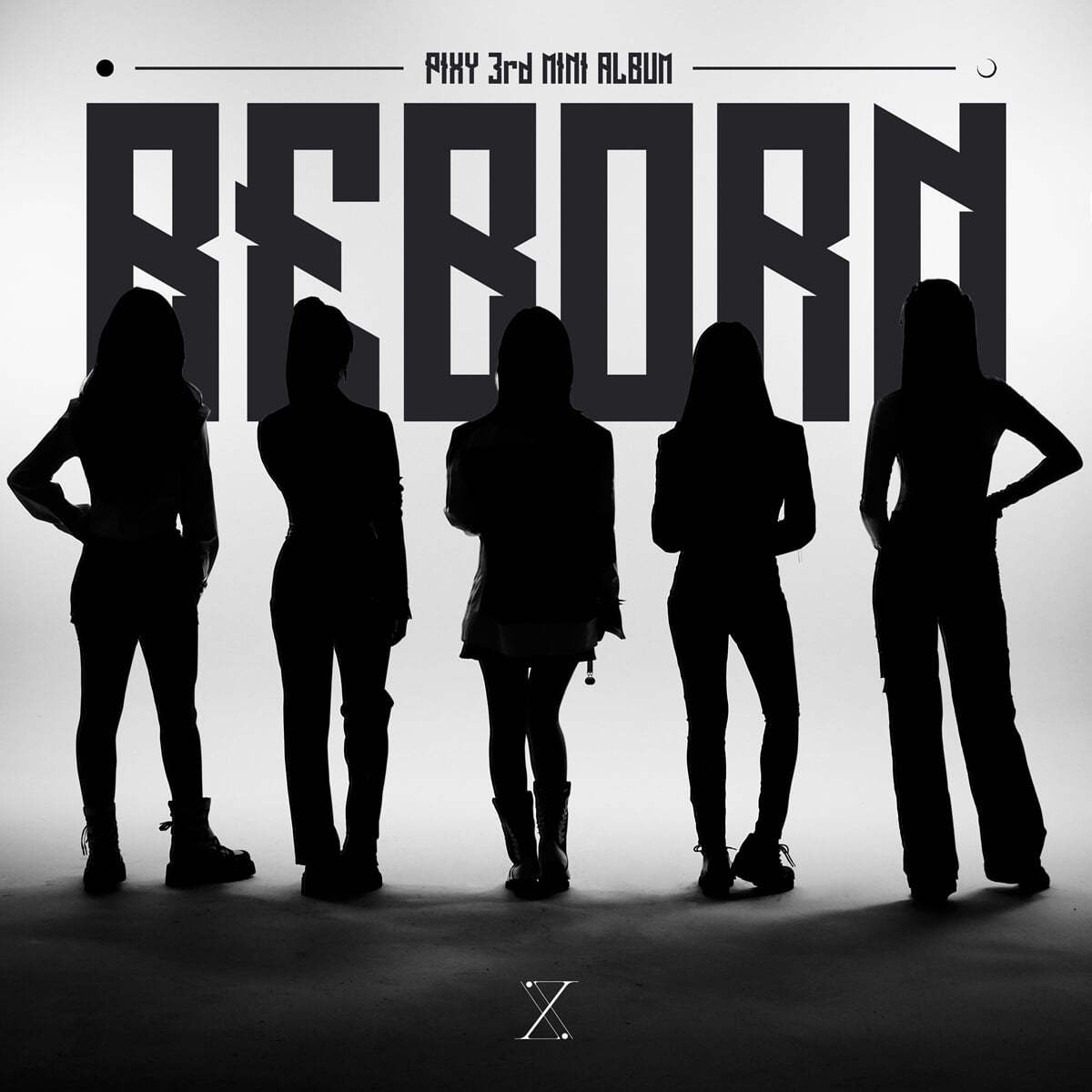 픽시 (PIXY) - 미니앨범 3집 : REBORN [BLACK ver.]