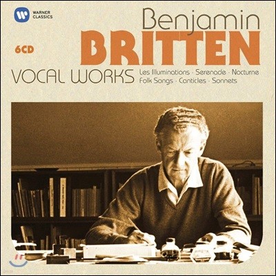브리튼: 성악 작품집 (Britten: Vocal Works) [브리튼 탄생 100주년 기념 6CD 한정반]