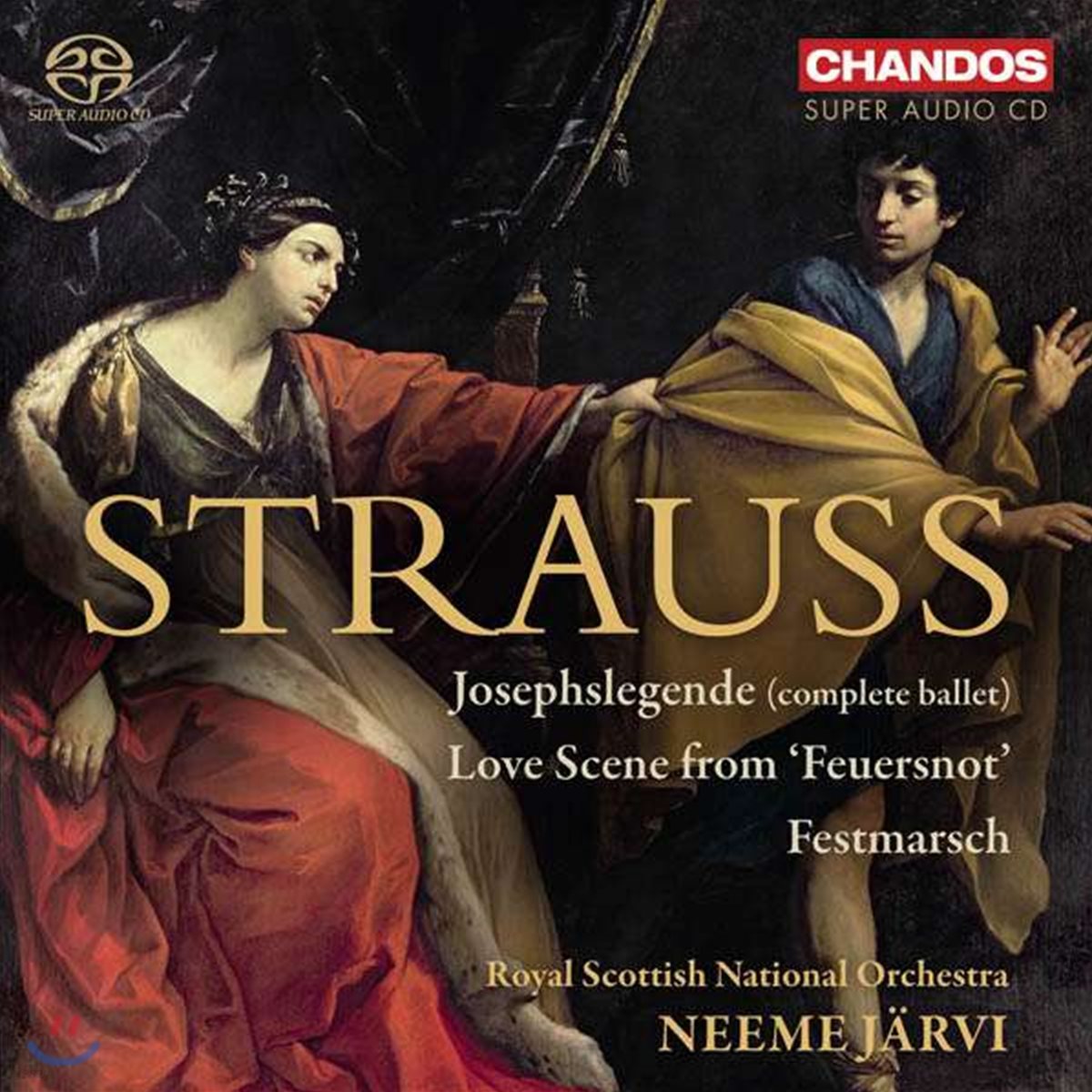 Neeme Jarvi R. 슈트라우스: 요셉의 전설, 불의시련 중 사랑의 장면, 축전 행진곡 (R. Strauss: Josephslegende Op.63, Feuersnot Op. 50, Festmarsch Op. 1)