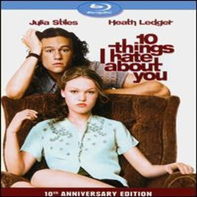 10 Things I Hate About You (     10 ) (10th Anniversary Edition) (ѱ۹ڸ)(Blu-ray) (1999)