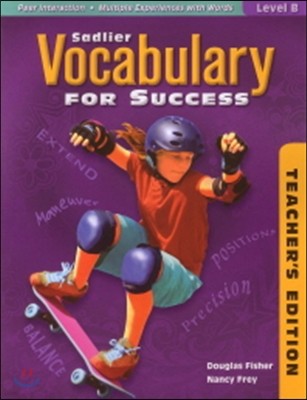 Vocabulary for Success Teacher's Guide B (G-7)