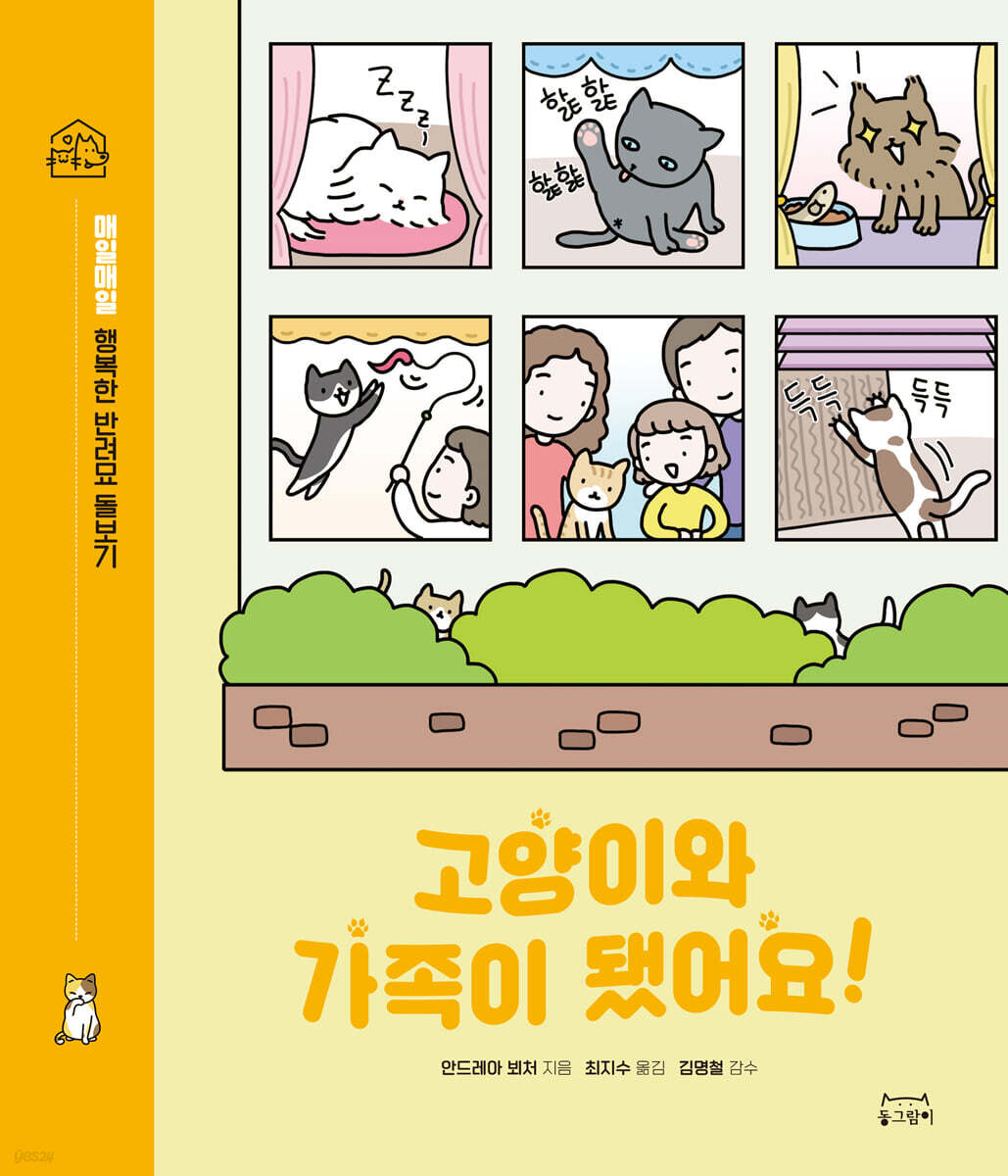 고양이와 가족이 됐어요!