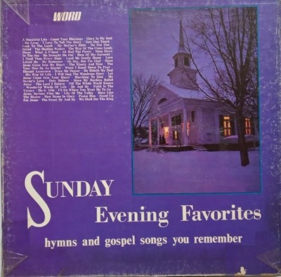 LP(수입) Sunday Evening Favorites: hymns and gospel songs you remember(Box 5LP)