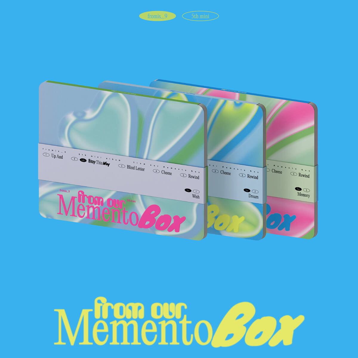 프로미스나인 (fromis_9) - 미니앨범 5집 : from our Memento Box [SET]