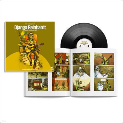 장고 라인하르트 아트북 에디션 (Django Reinhardt Illustrated by Jean Charles Baty) [LP]