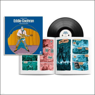 에디 코크란 아트북 에디션 (Eddie Cochran Illustrated by Max Cabanes) [LP]