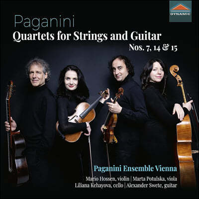 Paganini Ensemble Vienna 파가니니: 현과 기타를 위한 사중주 (Paganini: Quartets For Strings And Guitar Nos.7, 14, 15) 
