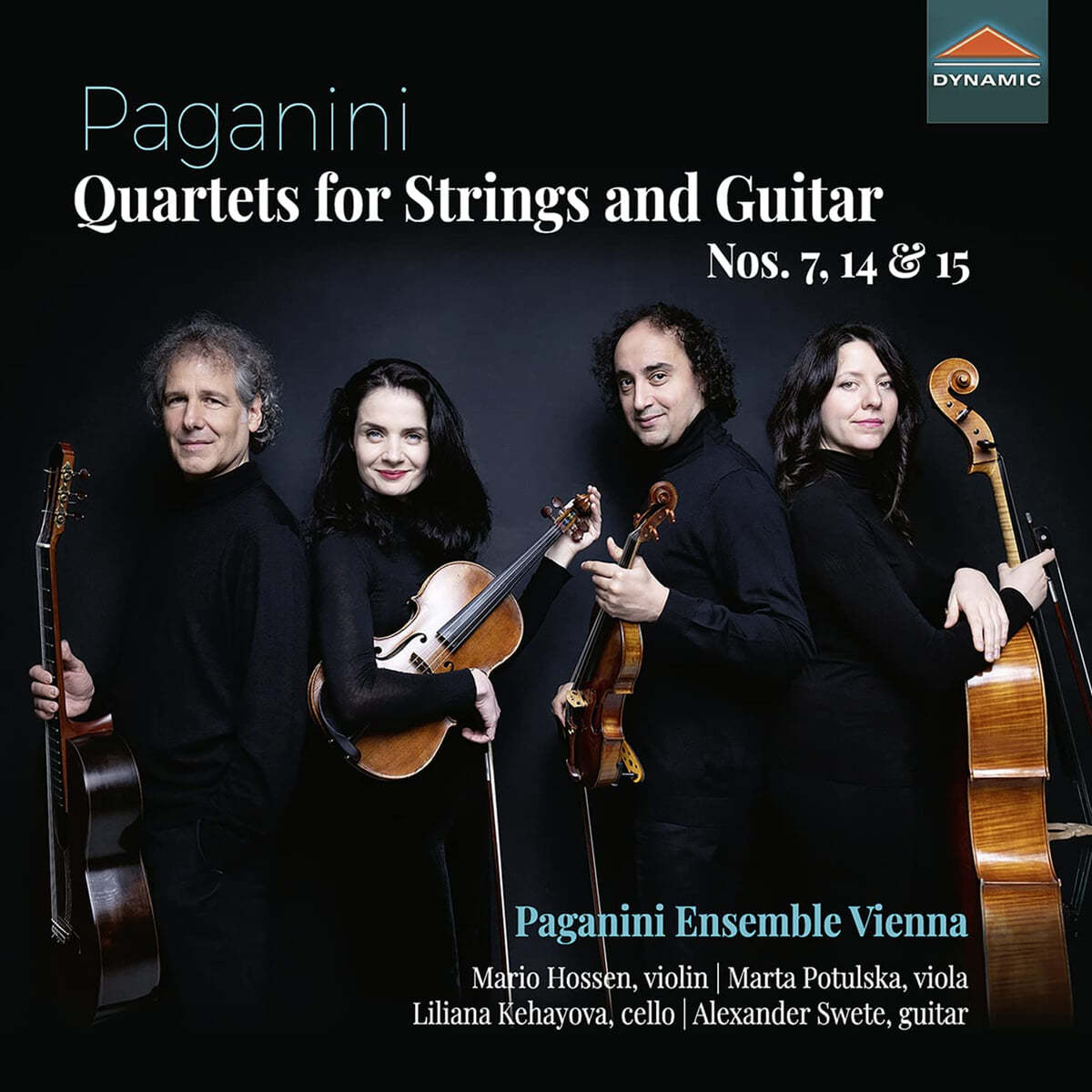 Paganini Ensemble Vienna 파가니니: 현과 기타를 위한 사중주 (Paganini: Quartets For Strings And Guitar Nos.7, 14, 15) 