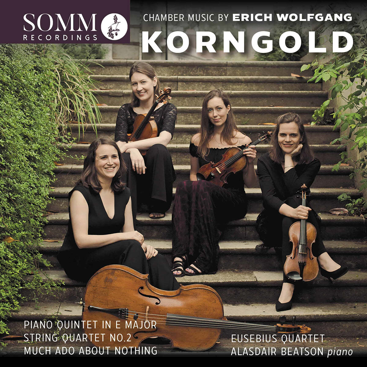 Eusebius Quartet 코른골트: 피아노 오중주, 현악사중주 2번, 헛소동 (Korngold: Chamber Music)
