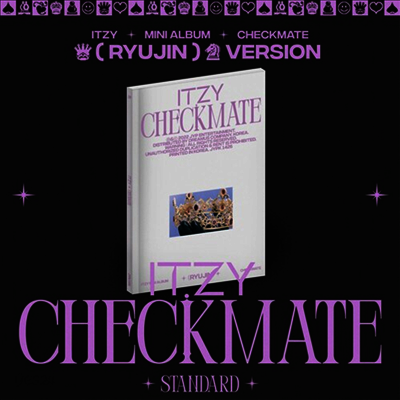 있지 (Itzy) - Checkmate (RYUJIN Ver.) (미국반 독점 리테일 엽서)(CD)