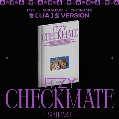 있지 (Itzy) - Checkmate (LIA Ver.) (미국반 독점 리테일 엽서)(미국빌보드집계반영)(CD)