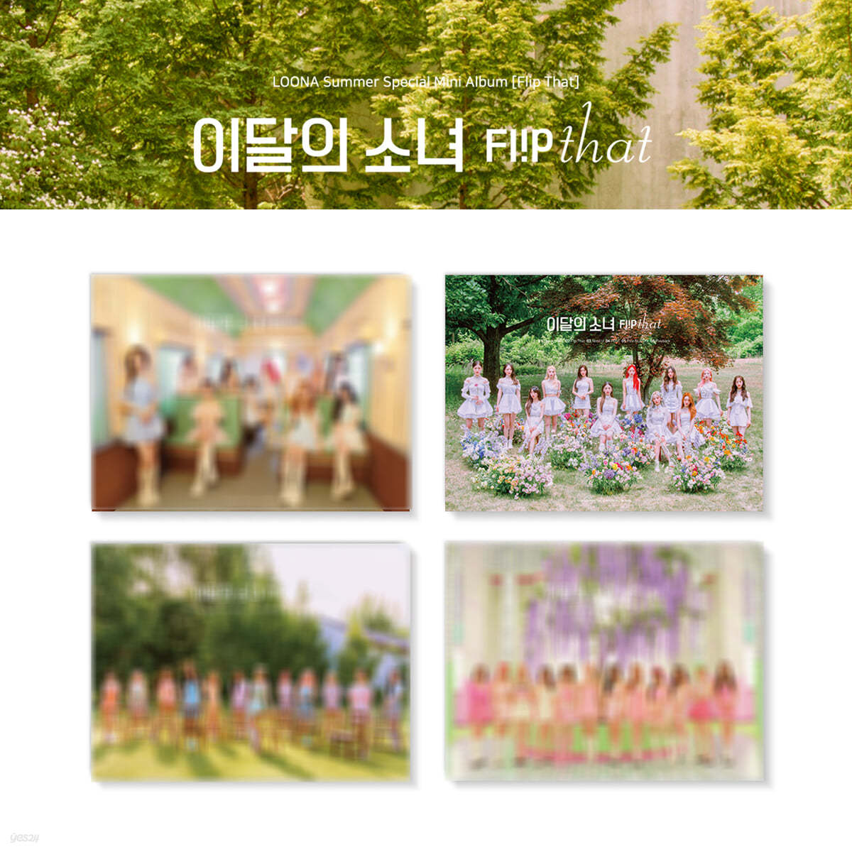 이달의 소녀 (LOONA) - LOONA Summer Special Mini Album : Flip That [SET]