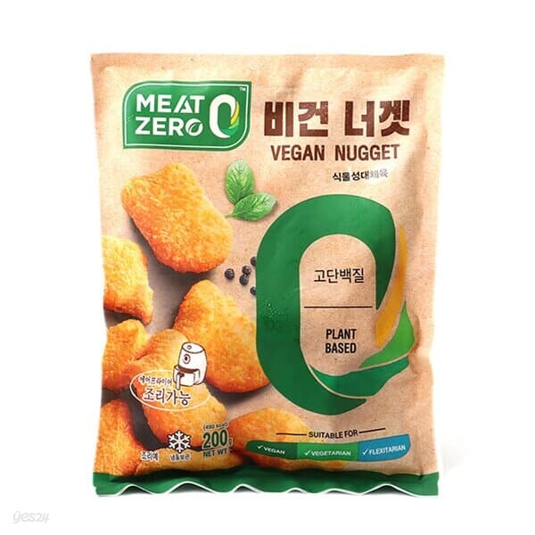[CP] 미트제로 비건 너겟 200g - 예스24