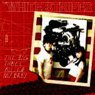 White Stripes — Big Three Killed My Baby/Red Bowling Ball Ruth (7" Single) 앨범 커버