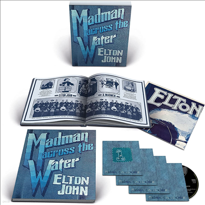 Elton John - Madman Across The Water (50th Anniversary Edition)(3CD+Blu-ray Super Deluxe Box Set)