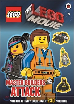The LEGO Movie: Master Builders Attack Sticker Book 