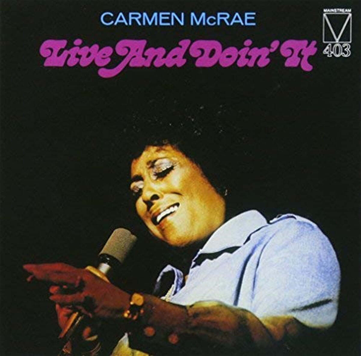 Carmen Mcrae (카르멘 맥레이) - Live And Doin&#39; It