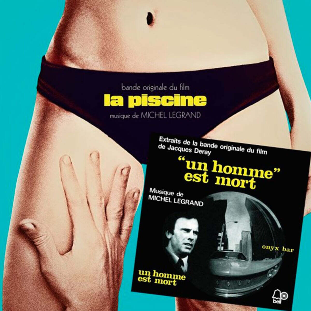 수영장 / 한 남자가 죽었다 영화음악 (La Piscine / Un Homme Est Mort OST by Michel Legrand 미셸 르그랑) [LP+7인치Vinyl]