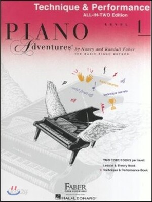 Piano Adventures All-In-Two Level 1 Tech. & Perf.