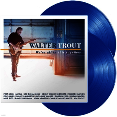 Walter Trout — We're All In This Together 앨범 커버