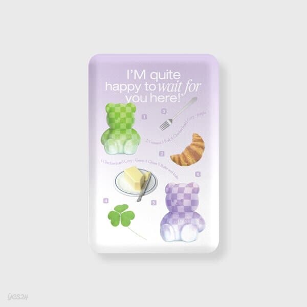 CLOVER OBJECT-PURPLE(보조배터리-무선충전) | 어프어프 | 어프어프 - 예스24