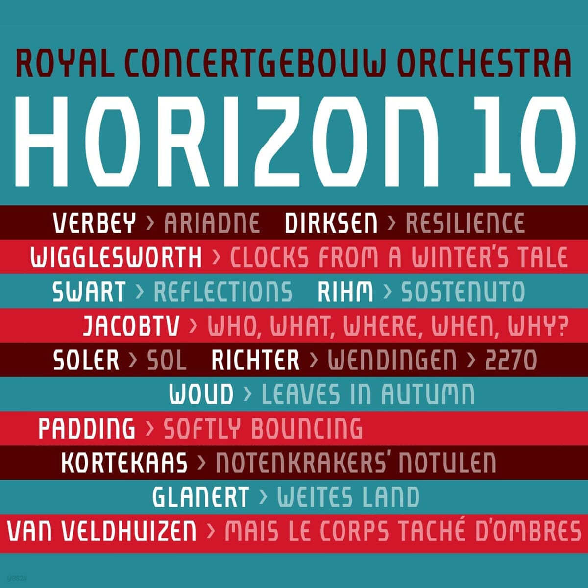 Royal Concertgebouw Orchestra 현대음악 연주집 (Horizon 10)