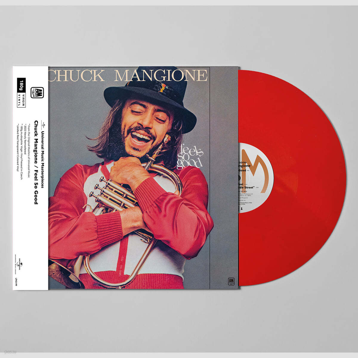 Chuck Mangione (척 맨지오니) - Feels So Good [투명 레드 컬러 LP] 