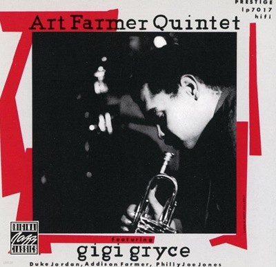 아트 파머 콰르텟  - The Art Farmer Quintet - The Art Farmer Quintet Featuring Gigi Gryce [U.S발매] 