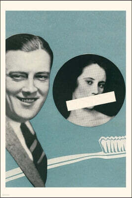 Found Image Press Vintage Journal Tooth Brush Advertisement