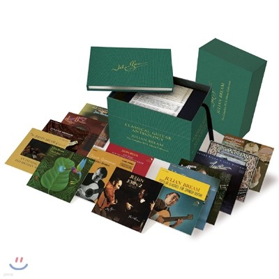 Julian Bream Classical Guitar Anthology - The Complete RCA Album Collection ٸ 긲 Ŭ Ÿ ؼַ [40CD+2DVD ]
